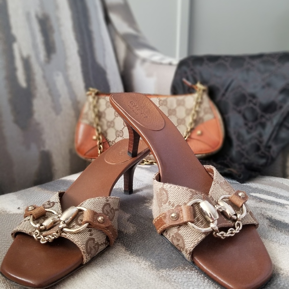 Gucci vintage shoes & handbag - Picture 4 of 4